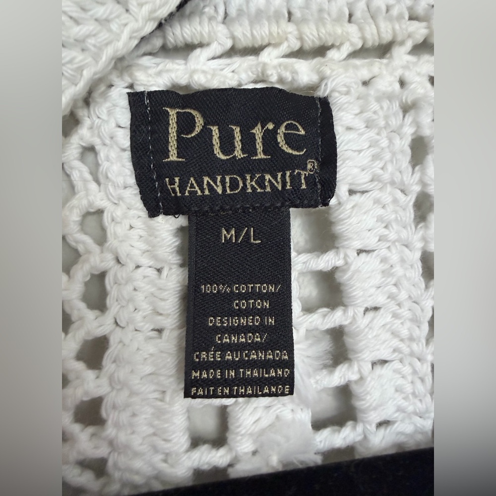 Cream Open-Weave Short-Sleeve Cardigan with Pocket Accents - Picture 3 of 3